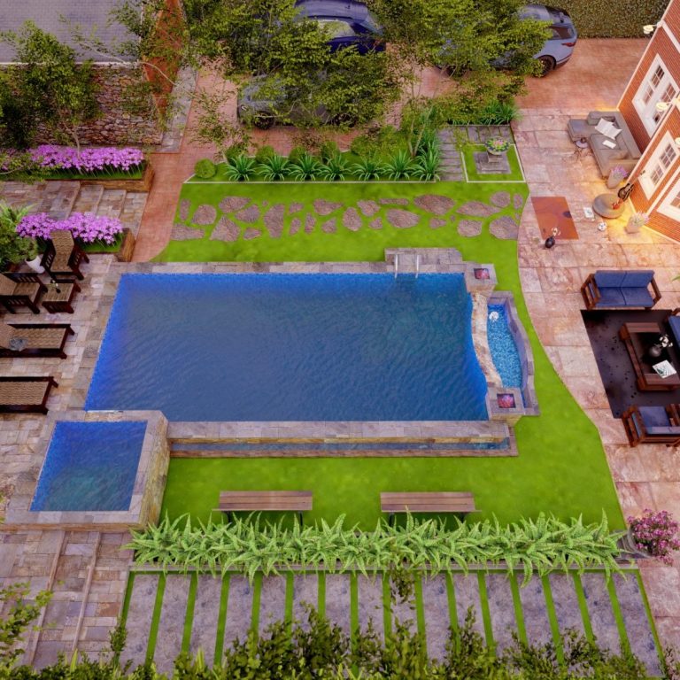 A home garden designed by Island Strokes team